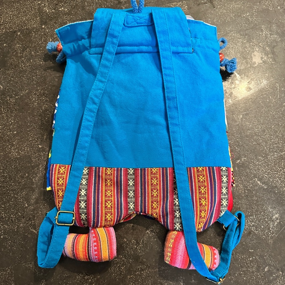 Colorful Elephant Backpack - Picture 2 of 4